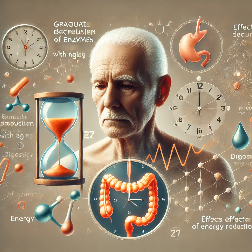 加齢による酵素の減少