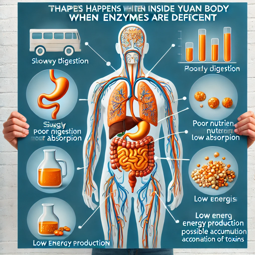 酵素不足が引き起こす体調不良